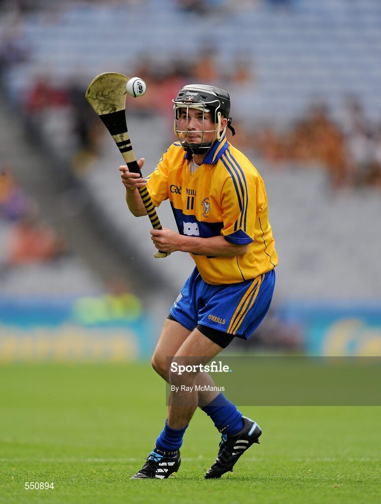 7 August 2011; Cathal O'Connell, Clare. GAA Hurling All-Ireland Minor Championship Semi-Final, Clare v Galway, Croke Park, Dublin. Picture credit: Ray McManus / SPORTSFILE