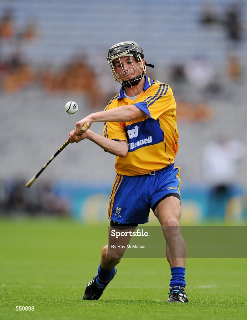 7 August 2011; Cathal O'Connell, Clare. GAA Hurling All-Ireland Minor Championship Semi-Final, Clare v Galway, Croke Park, Dublin. Picture credit: Ray McManus / SPORTSFILE