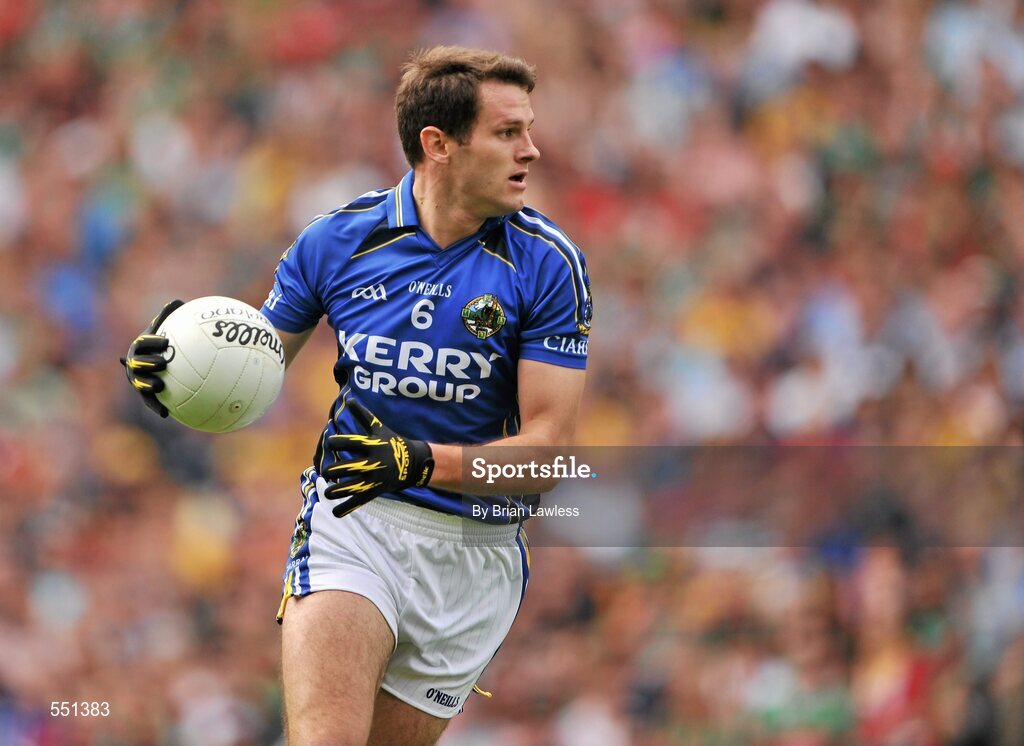 21 August 2011; Eoin Brosnan, Kerry. GAA Football All-Ireland Senior Championship Semi-Final, Mayo v Kerry, Croke Park, Dublin. Picture credit: Brian Lawless / SPORTSFILE