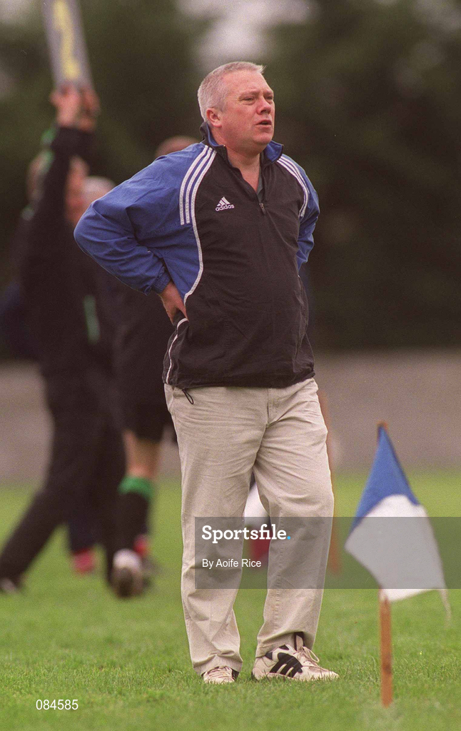 31 March 2002; Kerry manager Paidí Ó Sé during the Allianz National Football League Division 2A Round 7 match between Louth and Kerry at Páirc Mhuire in Ardee in Louth. Photo by Aoife Rice/Sportsfile