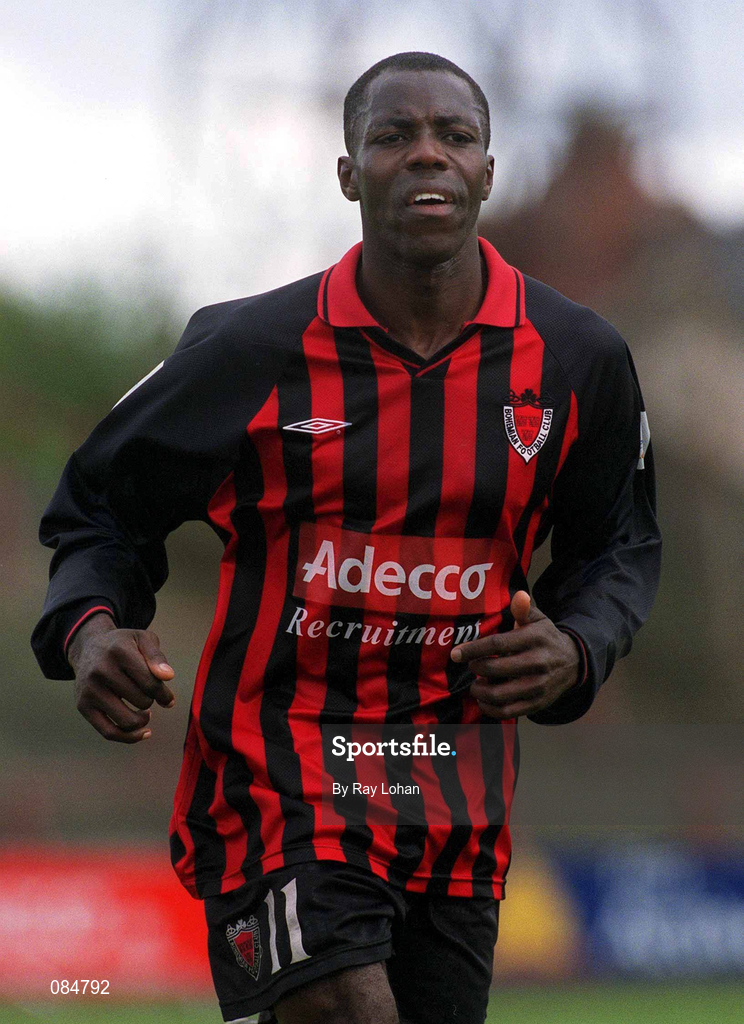 31 March 2002; Mark Rutherford of Bohemians during the eircom League Premier Division match between Bohemians and Shelbourne at Dalymount Park in Dublin. Photo by Ray Lohan/Sportsfile