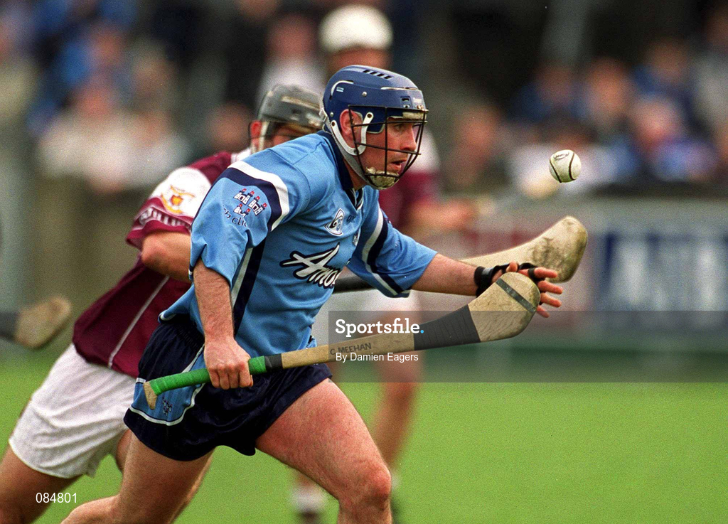30 March 2002; Carl Meehan of Dublin during the Allianz Hurling League Division 1A Round 1 match between Dublin and Galway at Parnell Park in Dublin. Photo by Damien Eagers/Sportsfile