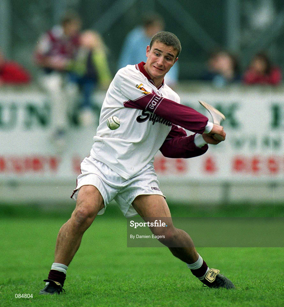 30 March 2002; Liam Donoghue of Galway during the Allianz Hurling League Division 1A Round 1 match between Dublin and Galway at Parnell Park in Dublin. Photo by Damien Eagers/Sportsfile