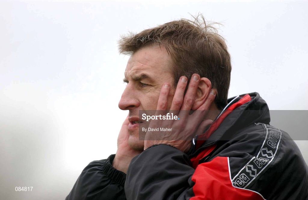 31 March 2002; Longford Town Martin Lawlor during the eircom League Premier Division match between Longford Town and St Patrtick's Athletic at Flancare Park in Longford. Photo by David Maher/Sportsfile