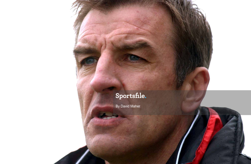 31 March 2002; Longford Town Martin Lawlor during the eircom League Premier Division match between Longford Town and St Patrtick's Athletic at Flancare Park in Longford. Photo by David Maher/Sportsfile