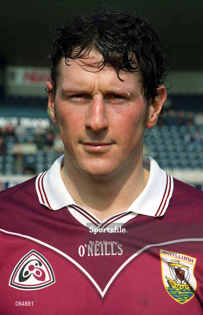 30 March 2002; Declan O'Brien of Galway prior to the Allianz Hurling League Division 1A Round 1 match between Dublin and Galway at Parnell Park in Dublin. Photo by Pat Murphy/Sportsfile