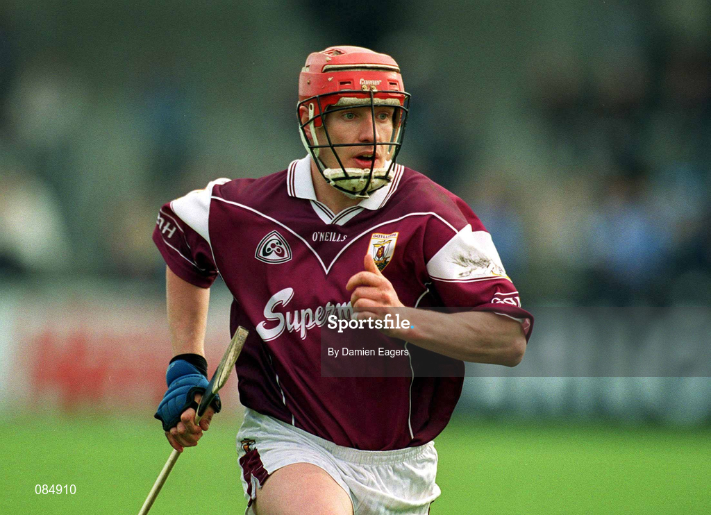 30 March 2002; Ollie Canning of Galway during the Allianz Hurling League Division 1A Round 1 match between Dublin and Galway at Parnell Park in Dublin. Photo by Damien Eagers/Sportsfile