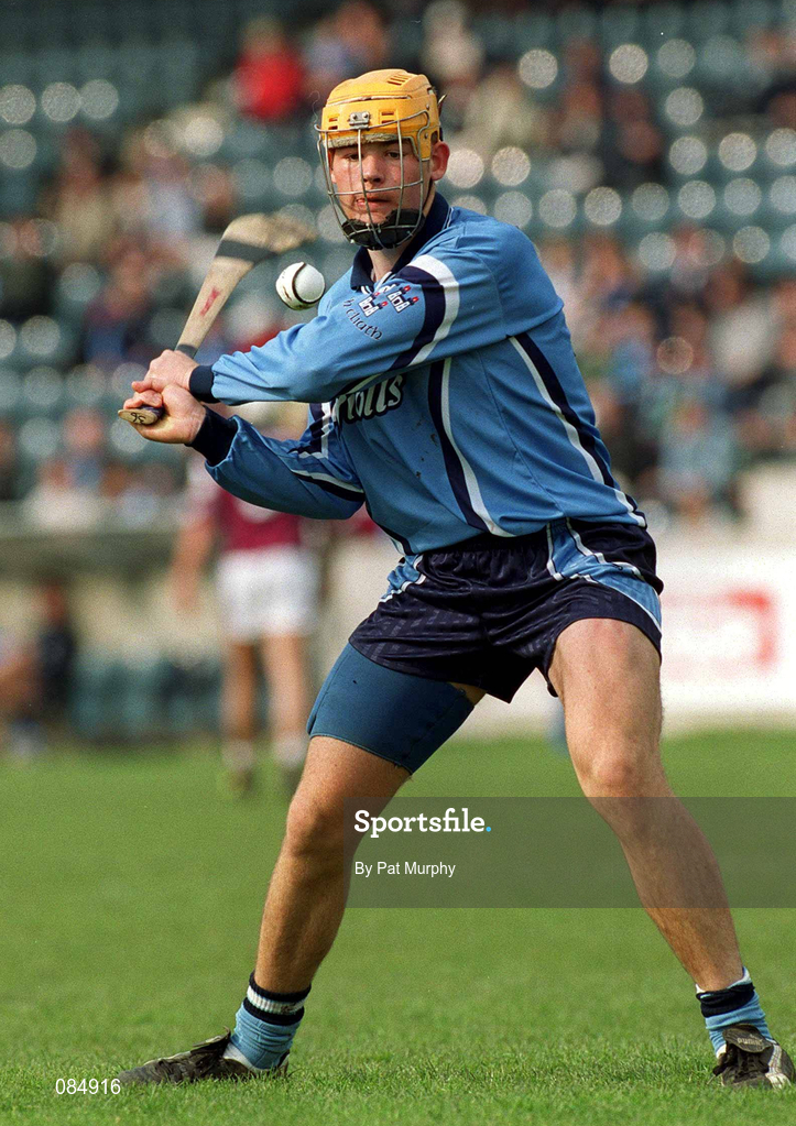 30 March 2002; David Curtin of Dublin during the Allianz Hurling League Division 1A Round 1 match between Dublin and Galway at Parnell Park in Dublin. Photo by Pat Murphy/Sportsfile