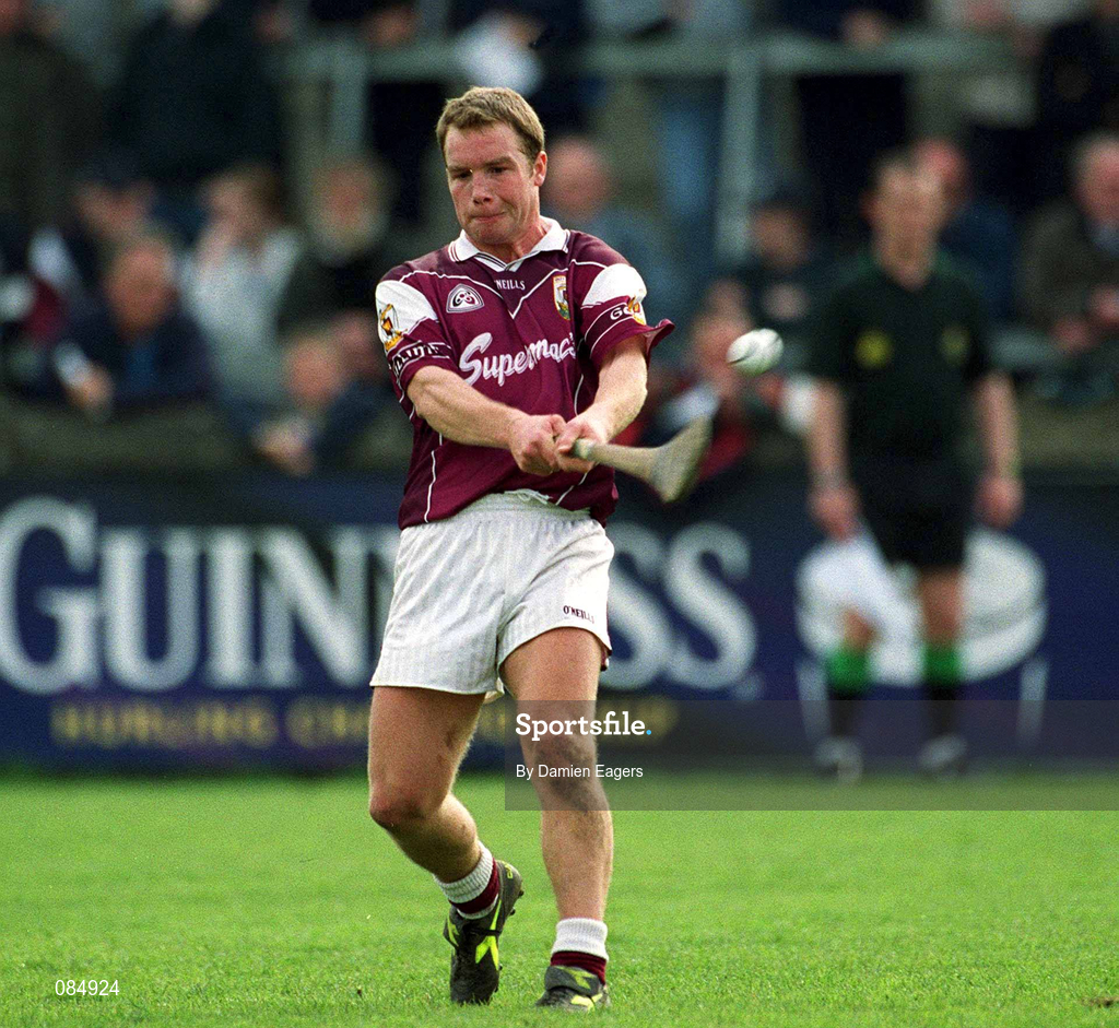 30 March 2002; Rory Gantley of Galway during the Allianz Hurling League Division 1A Round 1 match between Dublin and Galway at Parnell Park in Dublin. Photo by Damien Eagers/Sportsfile
