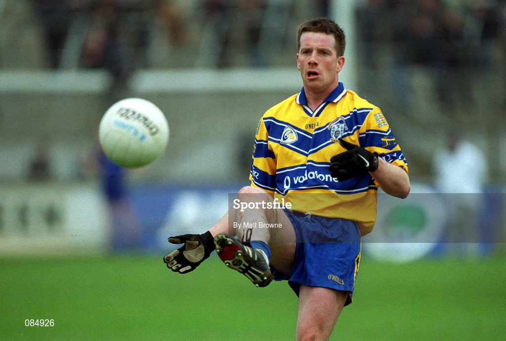 31 March 2002; Philip Smith of Clare during the Allianz National Football League Division 1B Round 7 match between Kildare and Clare at St Conleth's Park in Newbridge, Kildare. Photo by Matt Browne/Sportsfile