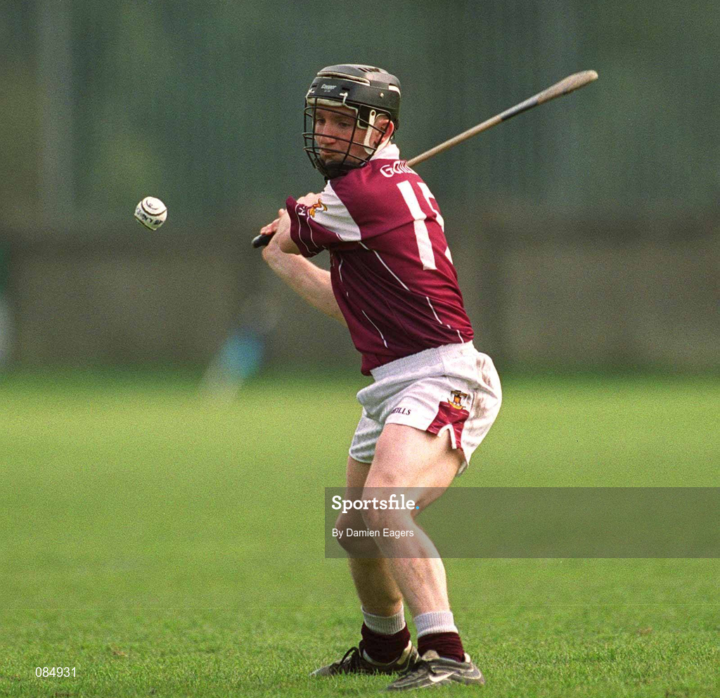 30 March 2002; Francis Forde of Galway during the Allianz Hurling League Division 1A Round 1 match between Dublin and Galway at Parnell Park in Dublin. Photo by Damien Eagers/Sportsfile