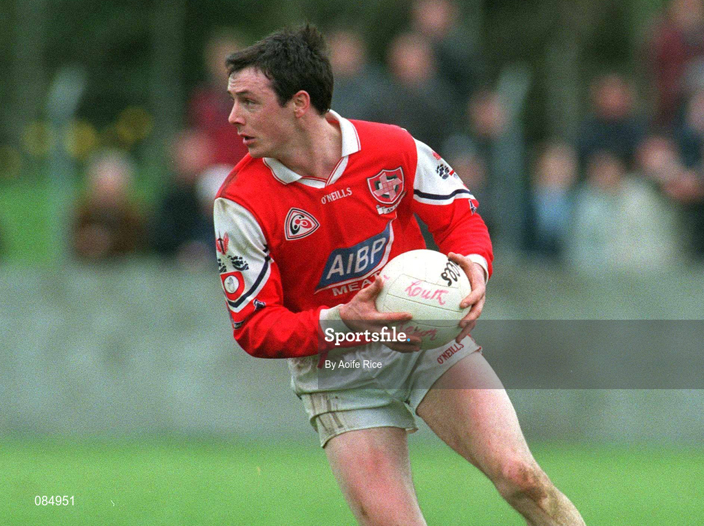 31 March 2002; Ollie McDonnell of Louth during the Allianz National Football League Division 2A Round 7 match between Louth and Kerry at Páirc Mhuire in Ardee in Louth. Photo by Aoife Rice/Sportsfile