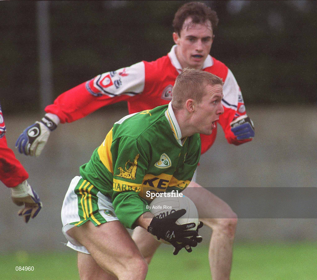 31 March 2002; Kevin Lynch of Kerry during the Allianz National Football League Division 2A Round 7 match between Louth and Kerry at Páirc Mhuire in Ardee in Louth. Photo by Aoife Rice/Sportsfile