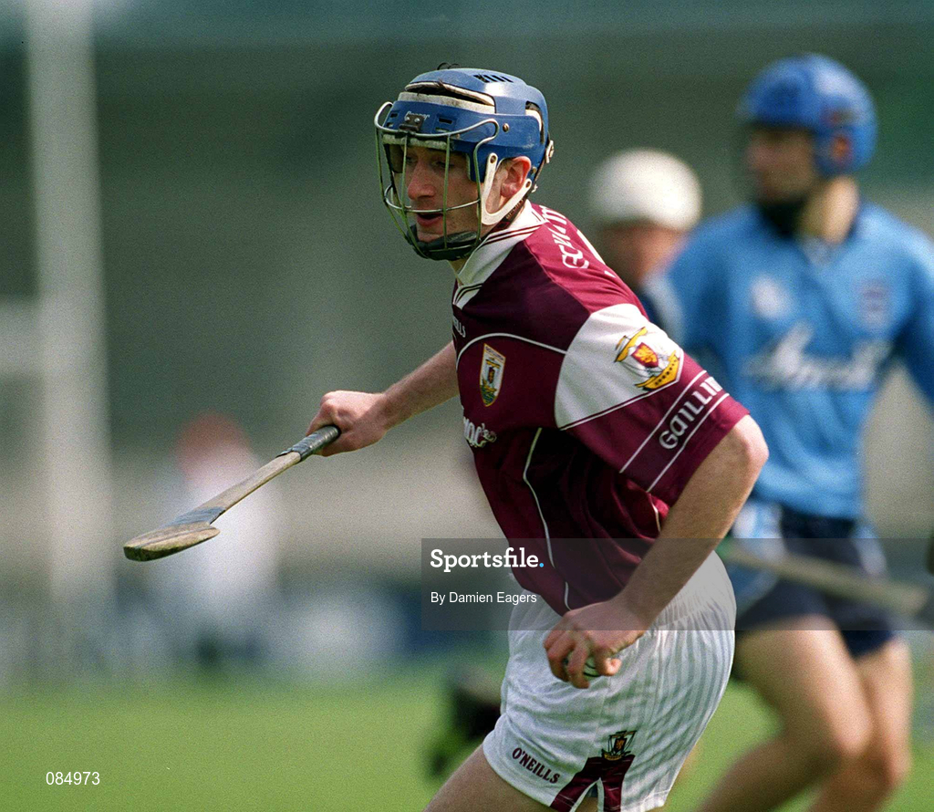 30 March 2002; Mark Kerins of Galway during the Allianz Hurling League Division 1A Round 1 match between Dublin and Galway at Parnell Park in Dublin. Photo by Damien Eagers/Sportsfile