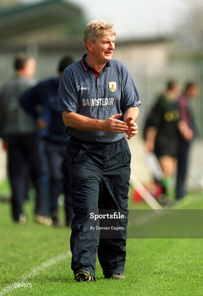 30 March 2002; Galway manager Noel Lane during the Allianz Hurling League Division 1A Round 1 match between Dublin and Galway at Parnell Park in Dublin. Photo by Damien Eagers/Sportsfile