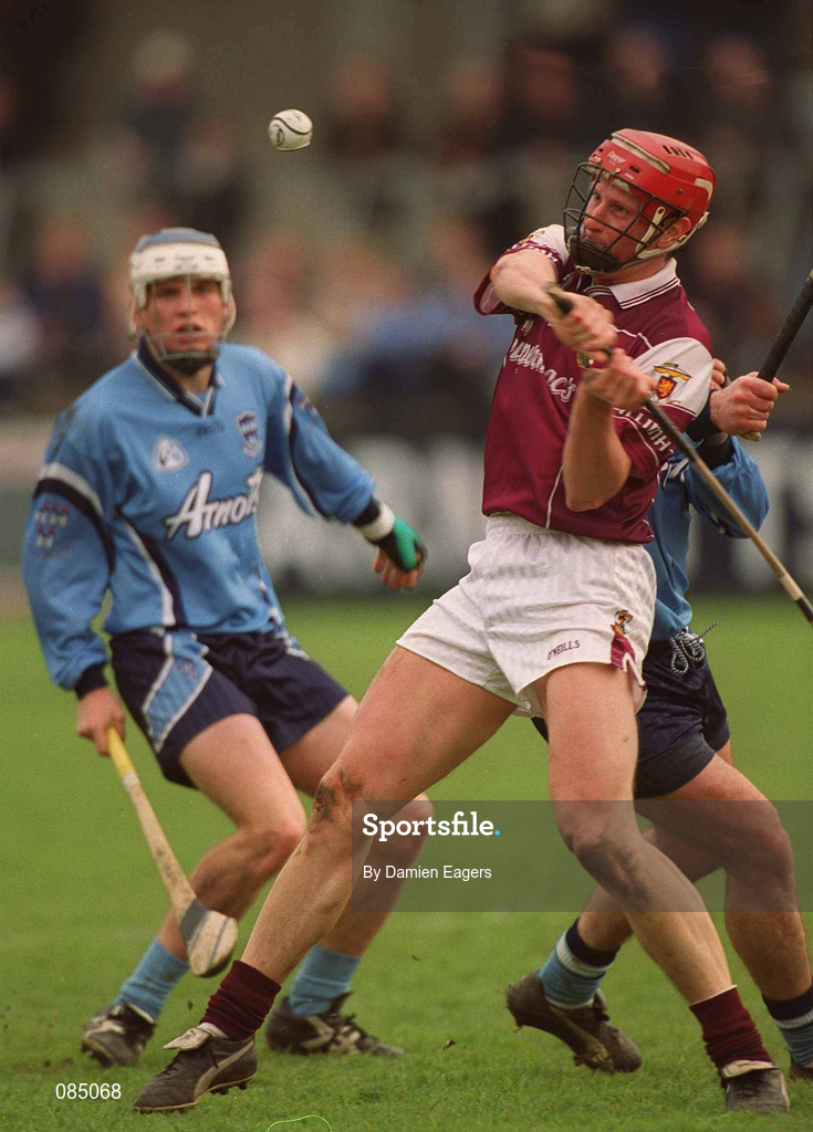 30 March 2002; Declan O'Brien of Galway during the Allianz Hurling League Division 1A Round 1 match between Dublin and Galway at Parnell Park in Dublin. Photo by Damien Eagers/Sportsfile