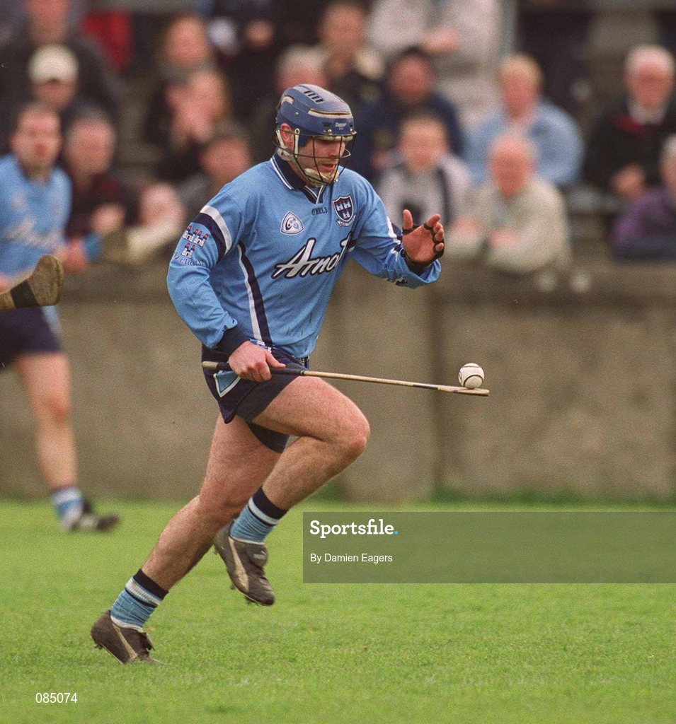 30 March 2002; Ciarán Wilson of Dublin during the Allianz Hurling League Division 1A Round 1 match between Dublin and Galway at Parnell Park in Dublin. Photo by Damien Eagers/Sportsfile