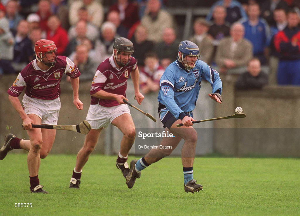 30 March 2002; Ciarán Wilson of Dublin during the Allianz Hurling League Division 1A Round 1 match between Dublin and Galway at Parnell Park in Dublin. Photo by Damien Eagers/Sportsfile