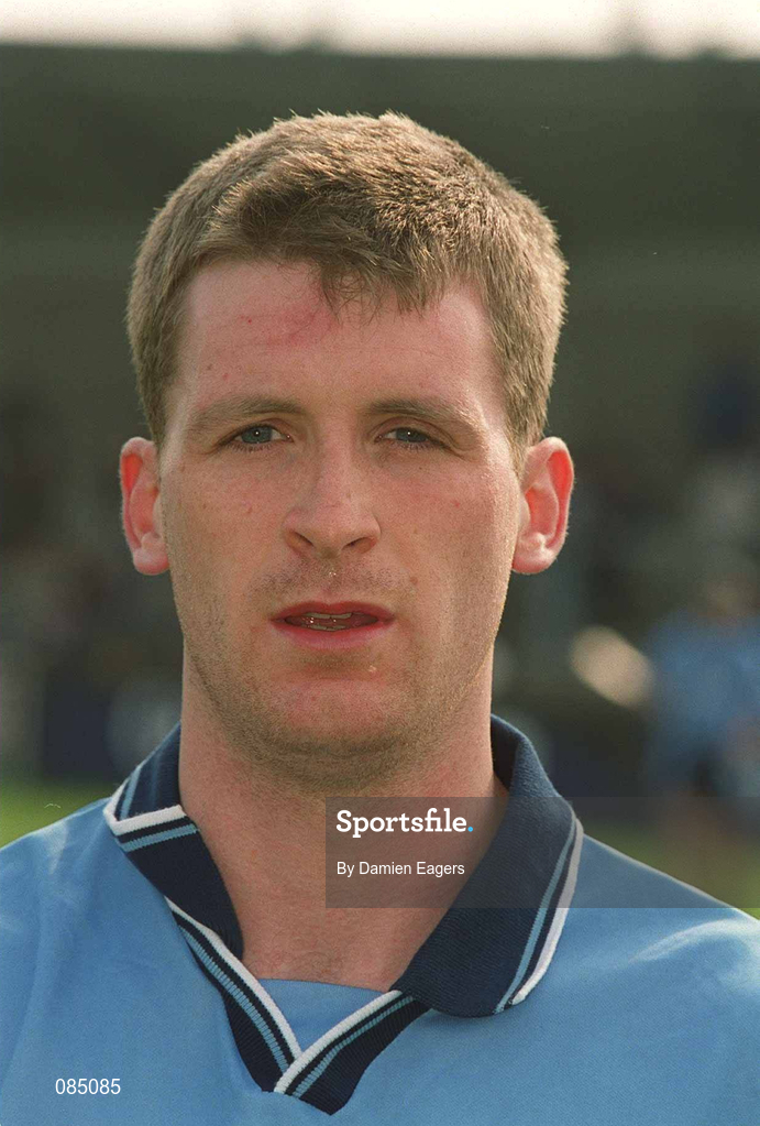 30 March 2002; Darragh Spain of Dublin prior to the Allianz Hurling League Division 1A Round 1 match between Dublin and Galway at Parnell Park in Dublin. Photo by Damien Eagers/Sportsfile