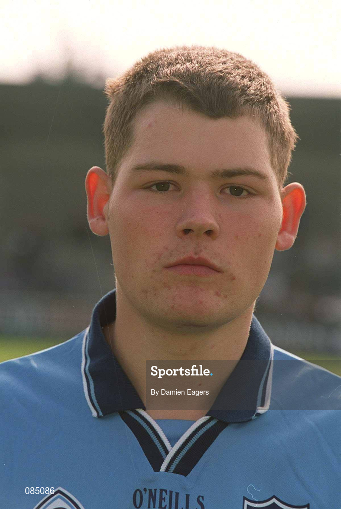 30 March 2002; David Curtin prior to the Allianz Hurling League Division 1A Round 1 match between Dublin and Galway at Parnell Park in Dublin. Photo by Damien Eagers/Sportsfile