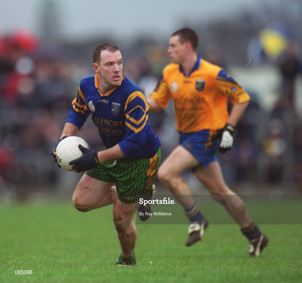 31 March 2002; Adrian Sweeney of Donegal during the Allianz Football League Division 1A Round 7 match between Roscommon and Donegal at Dr Hyde Park in Roscommon. Please note Donegal wore the Roscommon  away strip due to a clash of jerseys. Photo by Ray McManus/Sportsfile