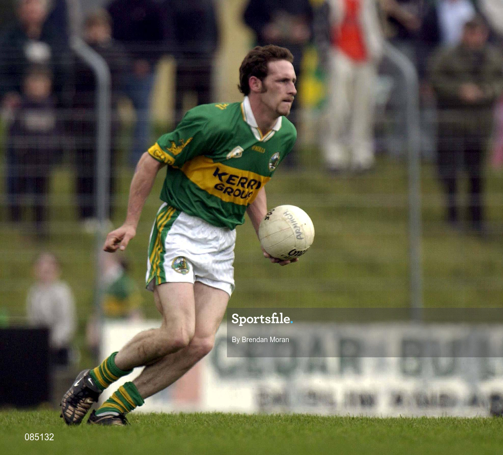 24 March 2002; John Sheehan of Kerry during the Allianz National Football League Division 2A Round 6 match between Kerry and Armagh at Austin Stack Park in Tralee, Kerry. Photo by Brendan Moran/Sportsfile