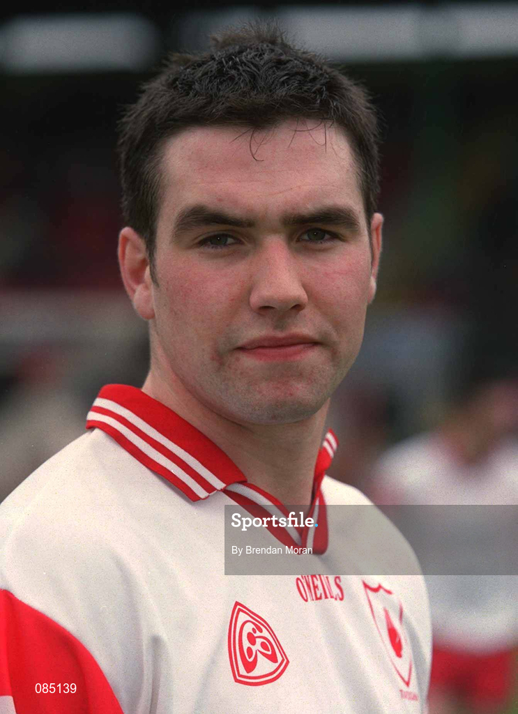 31 March 2002; Rory Meenan of Tyrone prior to the Allianz Football League Division 1A Round 7 match between Cork and Tyrone at Páirc Uí Chaoimh in Cork. Photo by Brendan Moran/Sportsfile