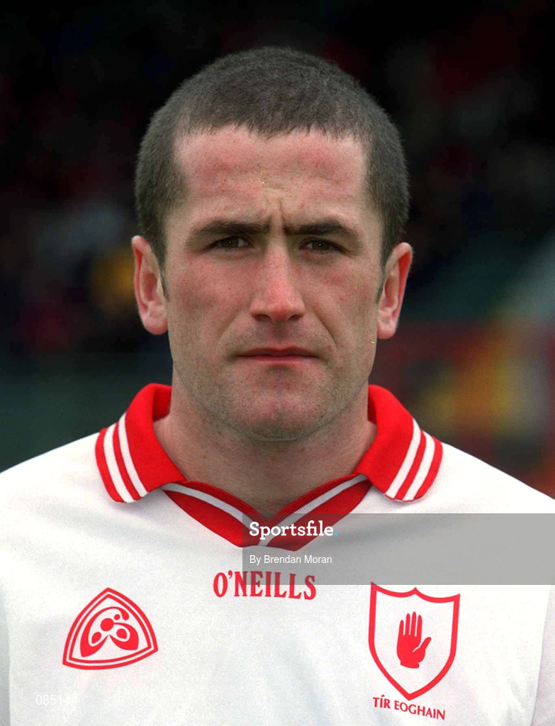 31 March 2002; Stephen O'Neill of Tyrone prior to the Allianz Football League Division 1A Round 7 match between Cork and Tyrone at Páirc Uí Chaoimh in Cork. Photo by Brendan Moran/Sportsfile