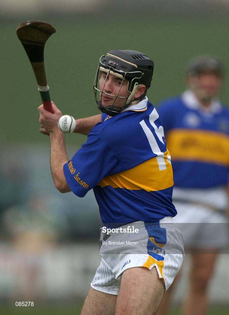 30 March 2002; Eoin Kelly of Tipperary during the Allianz National Hurling League Division 1B Round 1 match between Offaly and Tipperary in St Brendan's Park in Birr, Offaly. Photo by Brendan Moran/Sportsfile