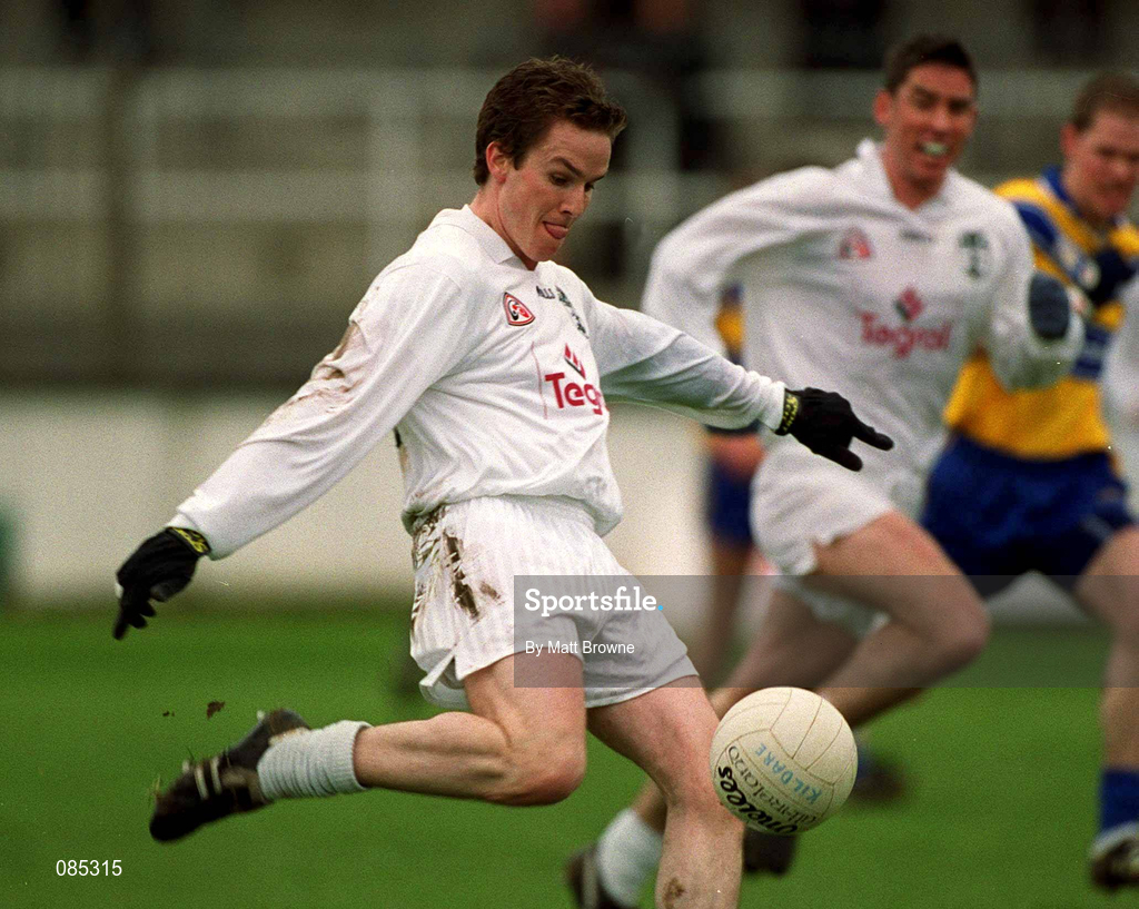 31 March 2002; Brian Moylan of Kildare during the Allianz National Football League Division 1B Round 7 match between Kildare and Clare at St Conleth's Park in Newbridge, Kildare. Photo by Matt Browne/Sportsfile