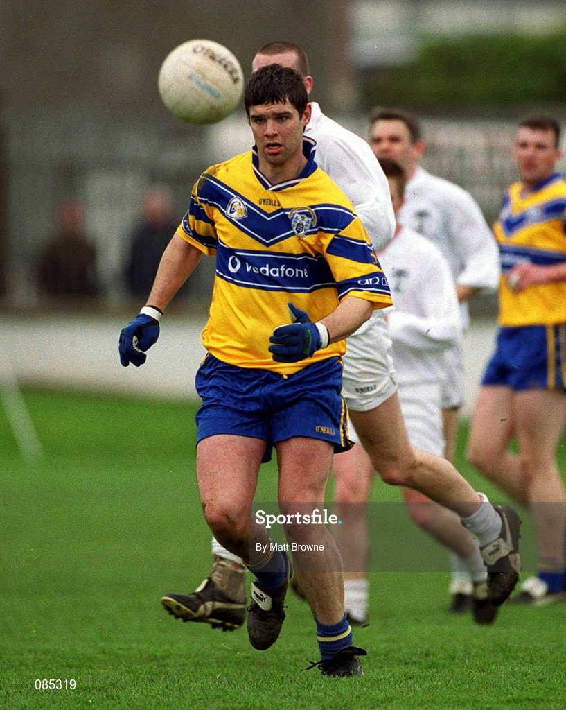 31 March 2002; Paul Hehir of Clare during the Allianz National Football League Division 1B Round 7 match between Kildare and Clare at St Conleth's Park in Newbridge, Kildare. Photo by Matt Browne/Sportsfile