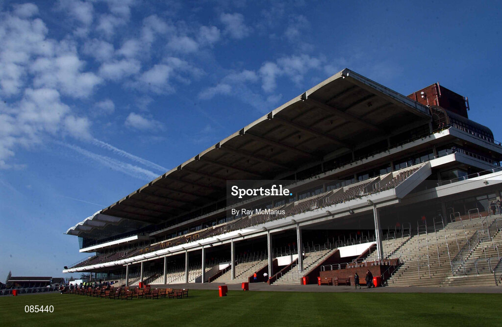 12 March 2002; A general view of the stand during Day One of the Cheltenham Racing Festival at Prestbury Park in Cheltenham, England. Photo by Damien Eagers/Sportsfile