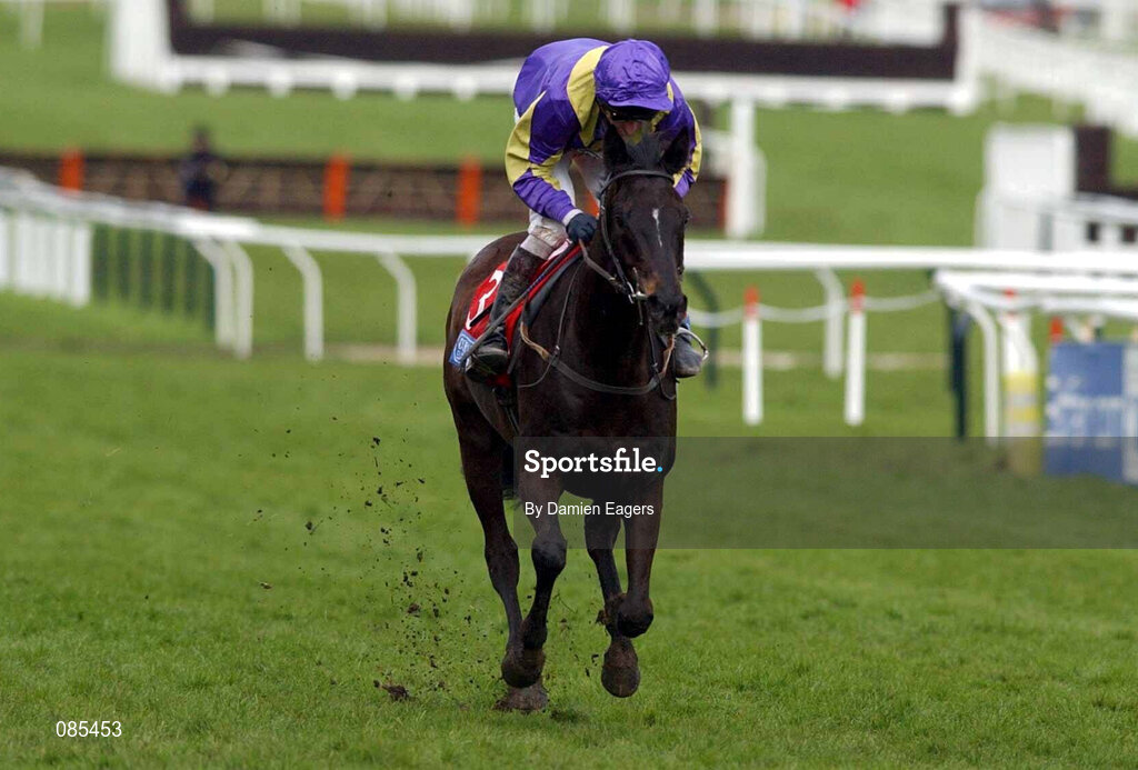 12 March 2002; Ilnamar with, Robbie Greene up, on the way to winning The Coral Eurobet Cup during Day One of the Cheltenham Racing Festival at Prestbury Park in Cheltenham, England. Photo by Damien Eagers/Sportsfile