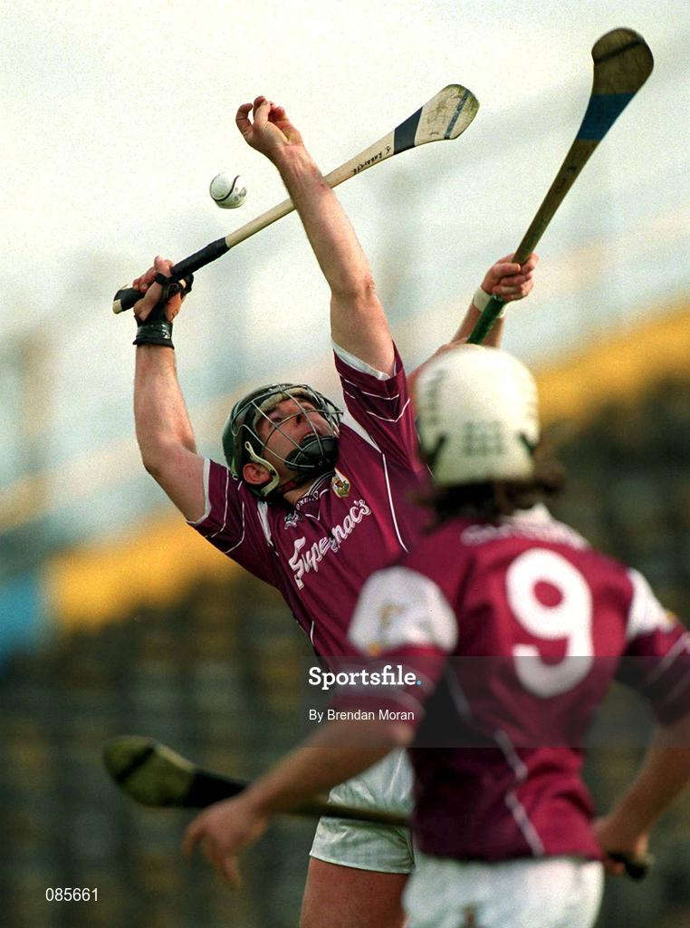 14 April 2002; Joe Rabbitte of Galway during the Allianz National Hurling League Quarter-Final match between Galway and Tipperary at Semple Stadium in Thurles, Tipperary. Photo by Brendan Moran/Sportsfile