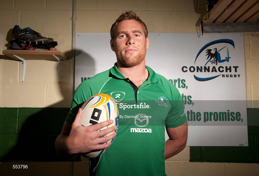30 August 2011; Connacht captain Gavin Duffy after a press conference to introduce him as their new captain. Connacht Rugby Press Conference, The Sportsground, College Road, Galway. Picture credit: Diarmuid Greene / SPORTSFILE
