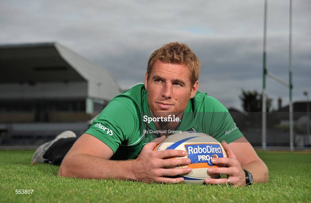 30 August 2011; Connacht captain Gavin Duffy after a press conference to introduce him as their new captain. Connacht Rugby Press Conference, The Sportsground, College Road, Galway. Picture credit: Diarmuid Greene / SPORTSFILE