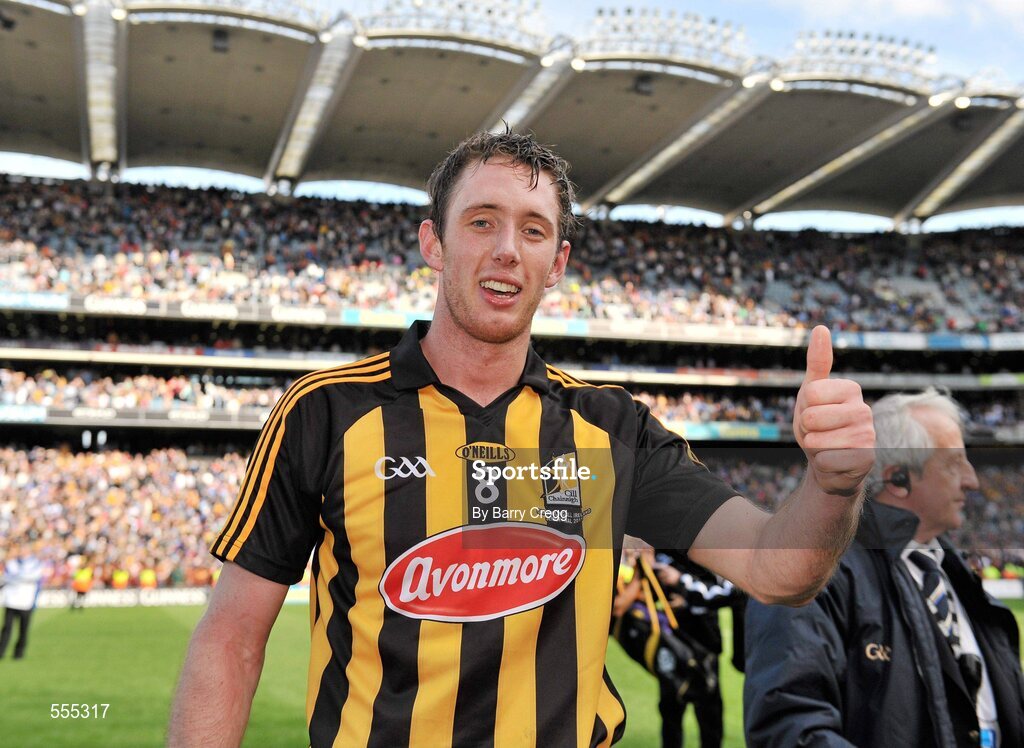 4 September 2011; Michael Fennelly, Kilkenny, celebrates after the game. GAA Hurling All-Ireland Senior Championship Final, Kilkenny v Tipperary, Croke Park, Dublin. Picture credit: Barry Cregg / SPORTSFILE