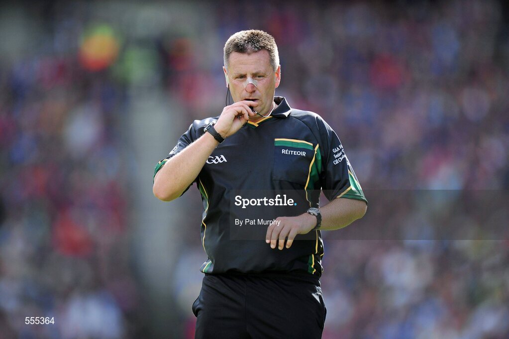 4 September 2011; Referee Brian Gavin. GAA Hurling All-Ireland Senior Championship Final, Kilkenny v Tipperary, Croke Park, Dublin. Picture credit: Pat Murphy / SPORTSFILE