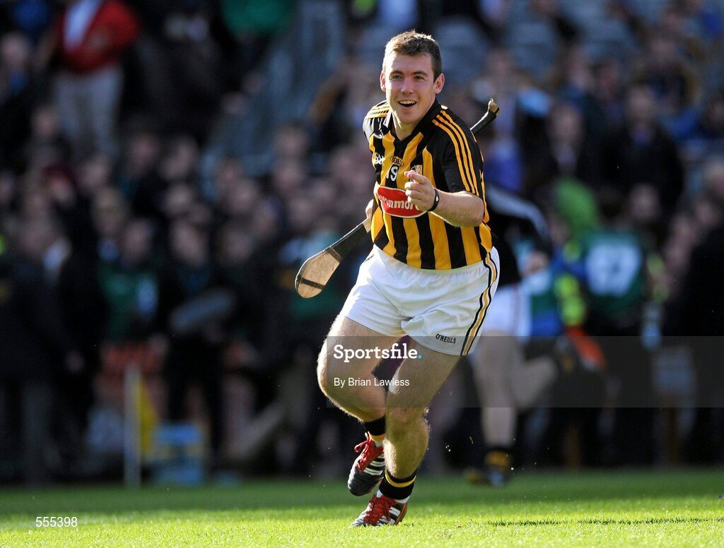 4 September 2011; Kilkenny's Paddy Hogan celebrates after the match. GAA Hurling All-Ireland Senior Championship Final, Kilkenny v Tipperary, Croke Park, Dublin. Picture credit: Brian Lawless / SPORTSFILE