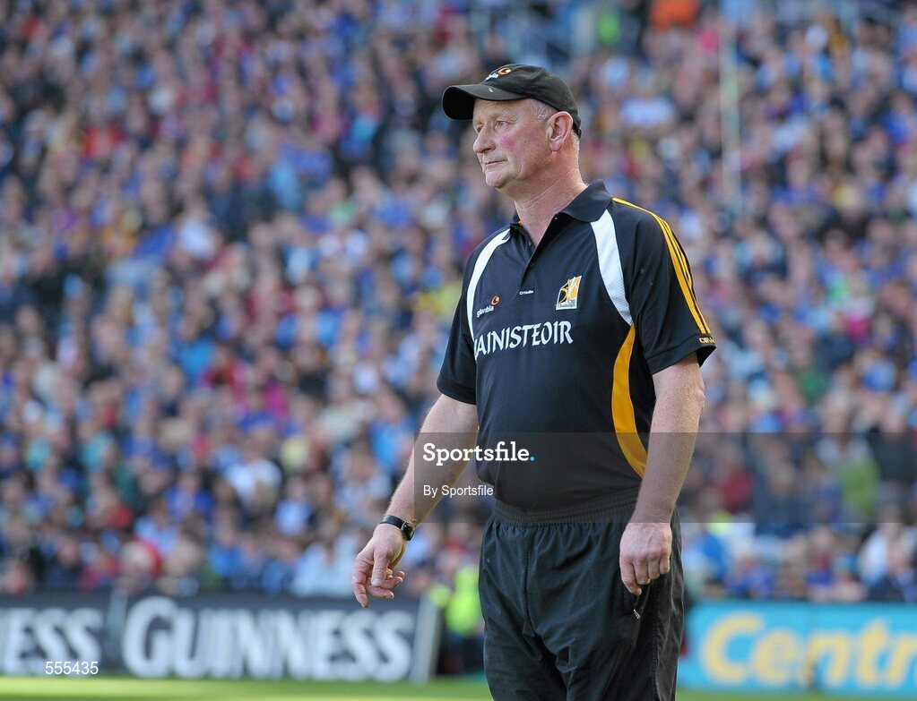 4 September 2011; Kilkenny manager Brian Cody during the final minutes of the game. GAA Hurling All-Ireland Senior Championship Final, Kilkenny v Tipperary, Croke Park, Dublin. Photo by Sportsfile