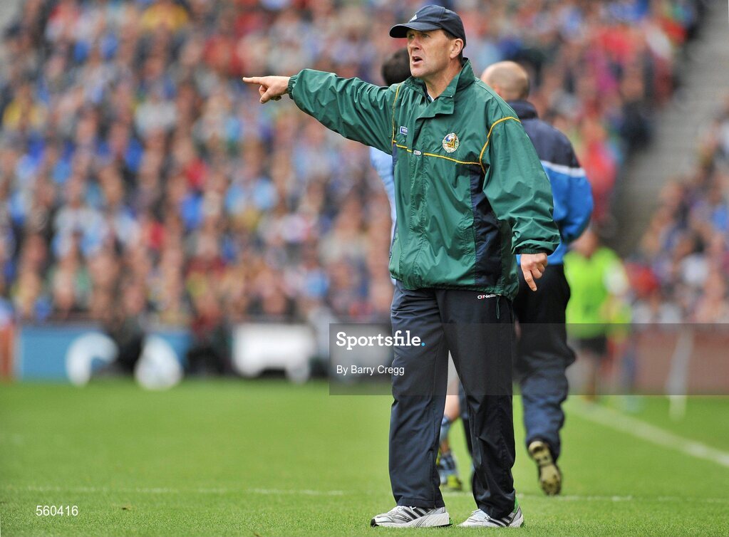 18 September 2011; Kerry manager Jack O'Connor during the game. GAA Football All-Ireland Senior Championship Final, Kerry v Dublin, Croke Park, Dublin. Picture credit: Barry Cregg / SPORTSFILE