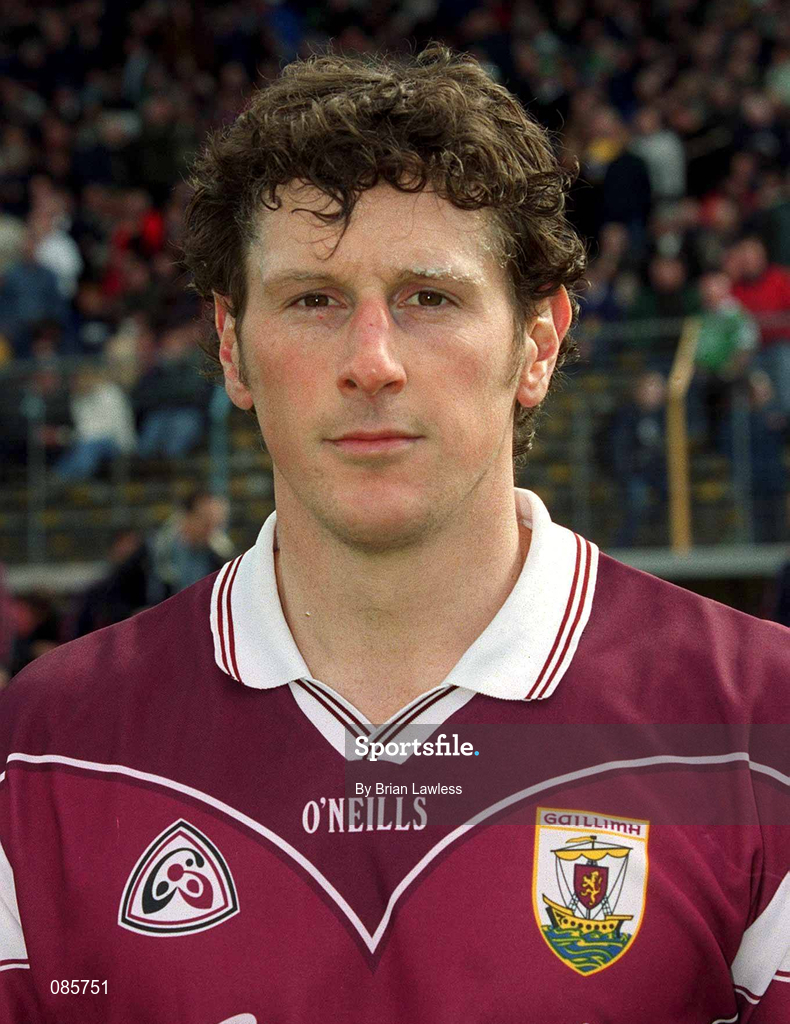 14 April 2002; Declan O'Brien of Galway prior to the Allianz National Hurling League Quarter-Final match between Galway and Tipperary at Semple Stadium in Thurles, Tipperary. Photo by Brian Lawless/Sportsfile