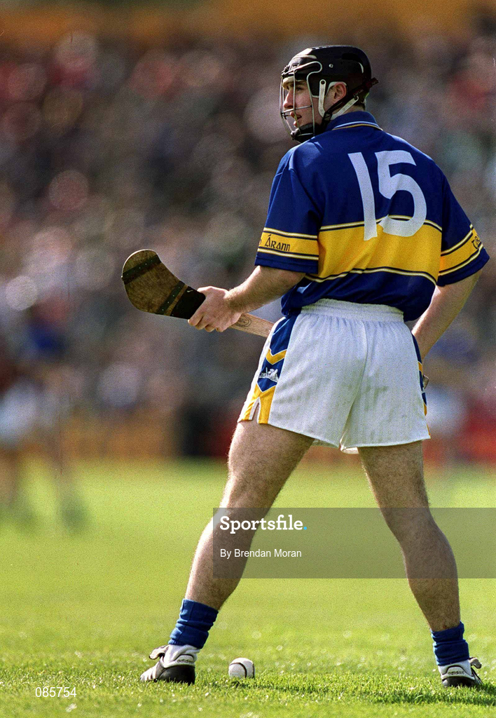 14 April 2002; Eoin Kelly of Tipperary during the Allianz National Hurling League Quarter-Final match between Galway and Tipperary at Semple Stadium in Thurles, Tipperary. Photo by Brendan Moran/Sportsfile