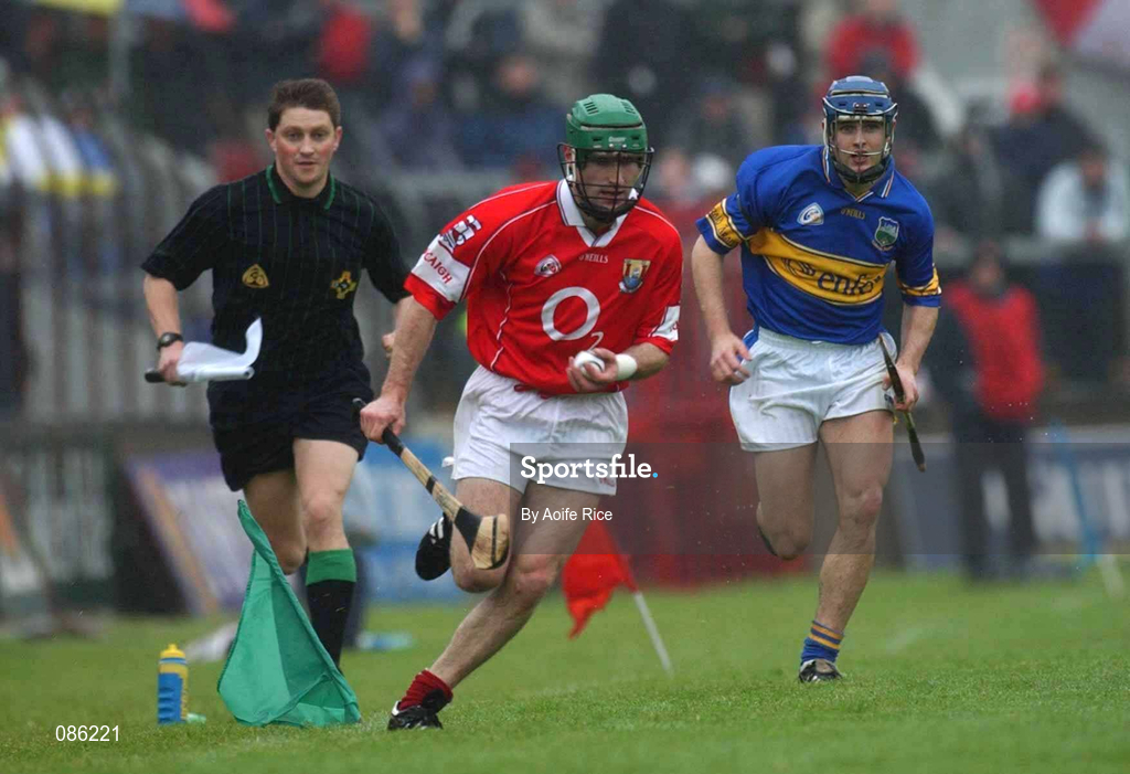 21 April 2002; Jerry O'Connor of Cork during the Allianz National Hurling League Semi-Final match between Cork and Tipperary at Páirc Uí Chaoimh in Cork. Photo by Aoife Rice/Sportsfile