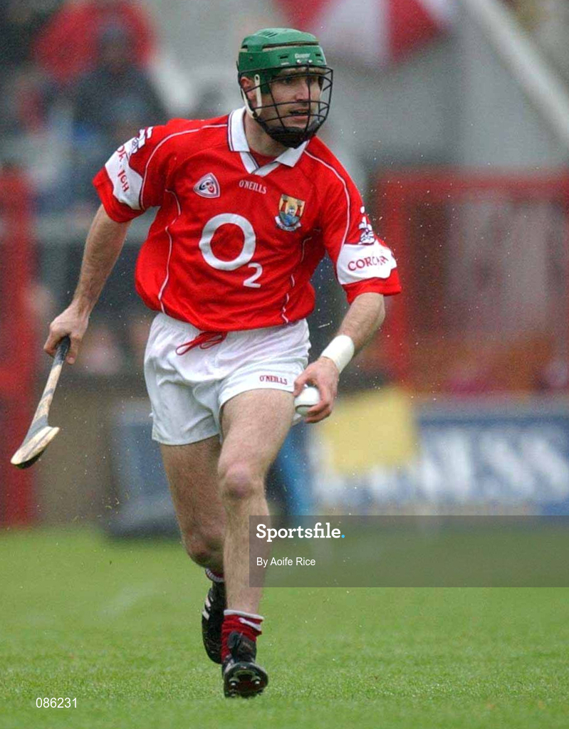 21 April 2002; Jerry O'Connor of Cork during the Allianz National Hurling League Semi-Final match between Cork and Tipperary at Páirc Uí Chaoimh in Cork. Photo by Aoife Rice/Sportsfile