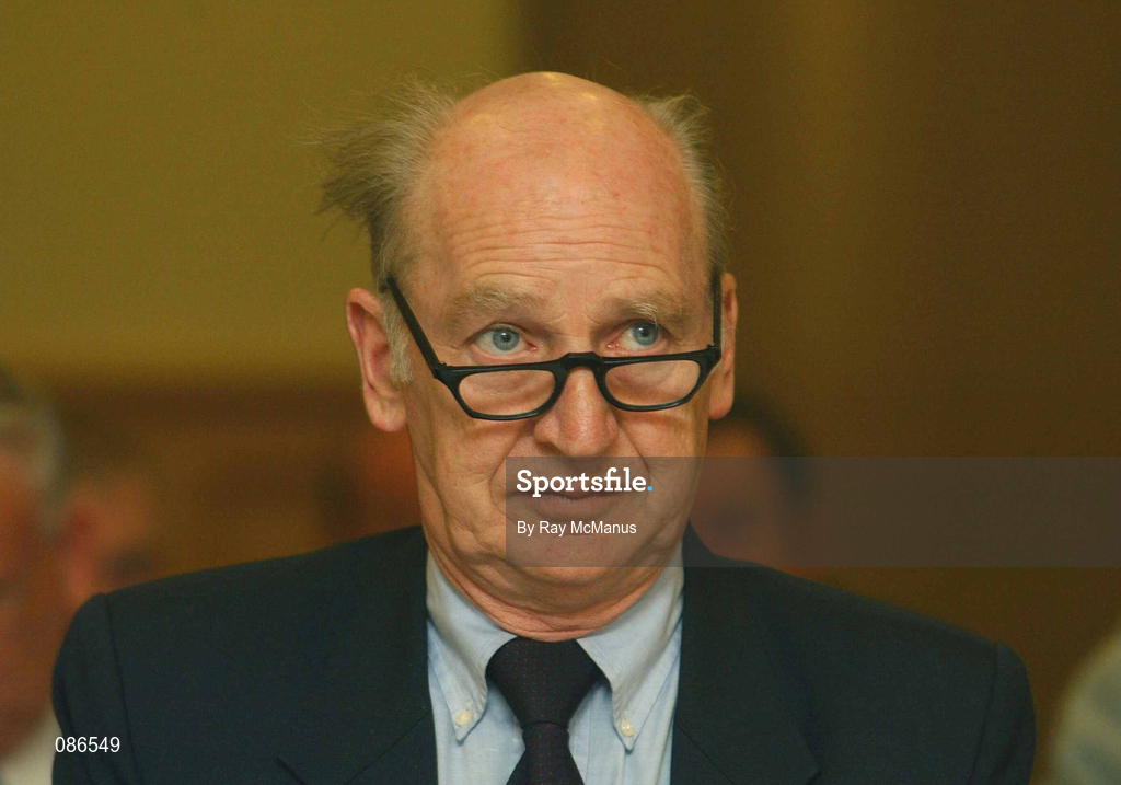 27 April 2002; Ray Gallagher of Sligo Rovers during the eircom League AGM at the Red Cow Moran's Hotel in Dublin. Photo by Ray McManus/Sportsfile