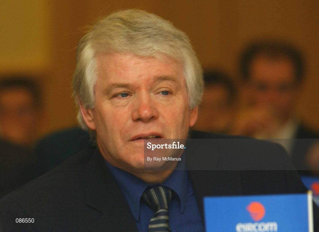 27 April 2002; Michael Leydon of Sligo Rovers during the eircom League AGM at the Red Cow Moran's Hotel in Dublin. Photo by Ray McManus/Sportsfile