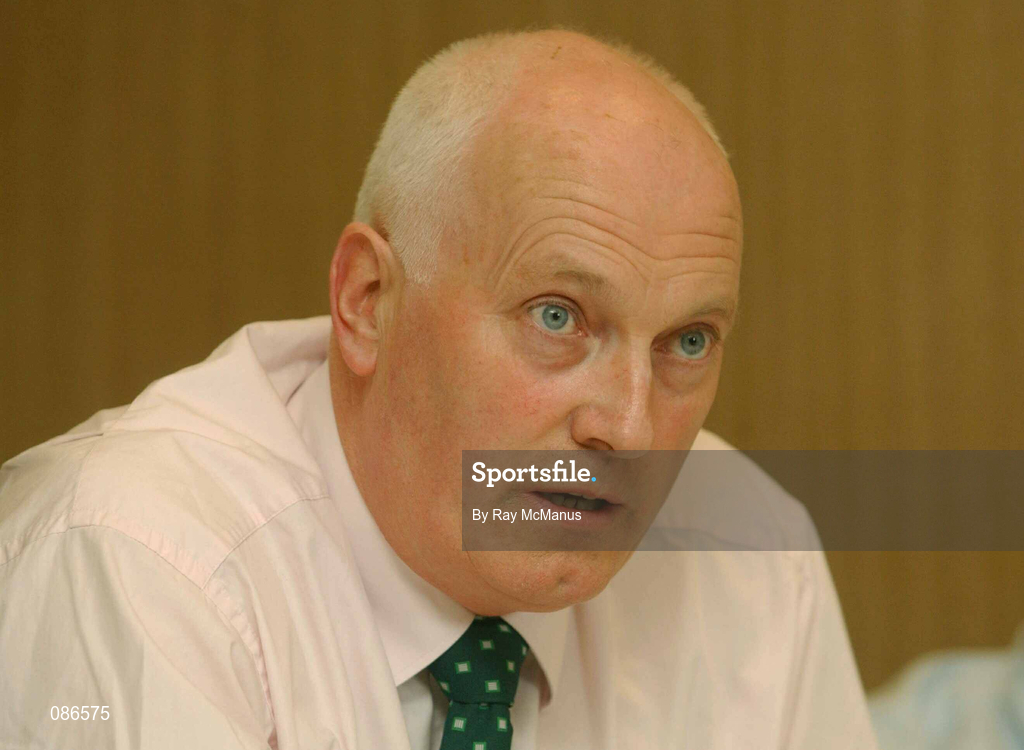 27 April 2002; Alan Duncan of Shamrock Rovers during the eircom League AGM at the Red Cow Moran's Hotel in Dublin. Photo by Ray McManus/Sportsfile