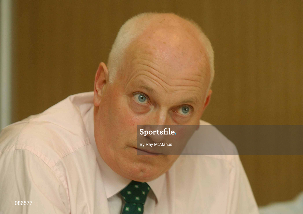27 April 2002; Alan Duncan of Shamrock Rovers during the eircom League AGM at the Red Cow Moran's Hotel in Dublin. Photo by Ray McManus/Sportsfile