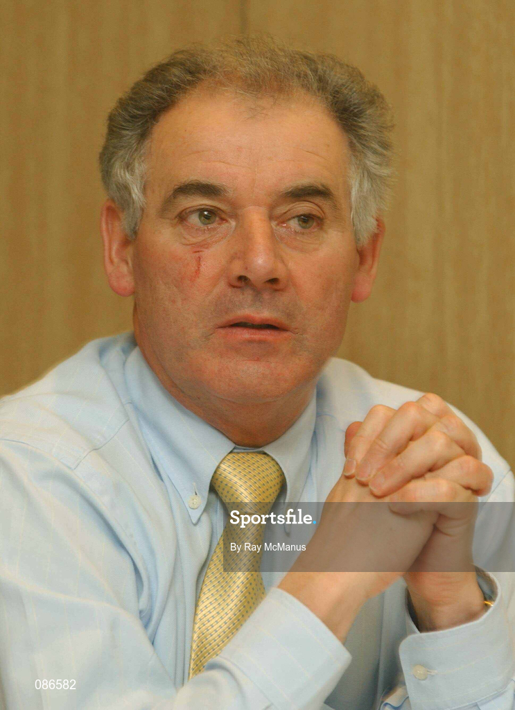 27 April 2002; Joe Colwell of Shamrock Rovers during the eircom League AGM at the Red Cow Moran's Hotel in Dublin. Photo by Ray McManus/Sportsfile